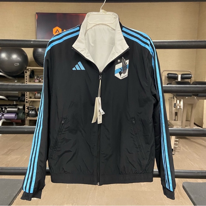 Adidas Mnufc Minnesota United Fc Reversible Track Jacket Brand New